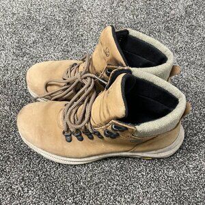 Merrell Tan Leather Hiking Boots Womens 7.5